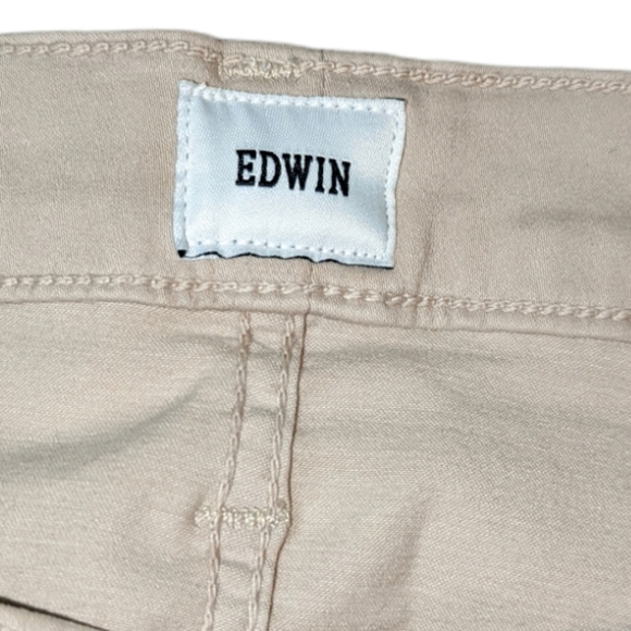 Edwin Jace Straight Beige Pants..Size 38/32 - Picture 8 of 8